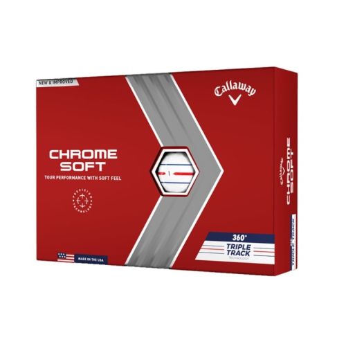 Callaway ball Chrome Soft 360 Triple Track