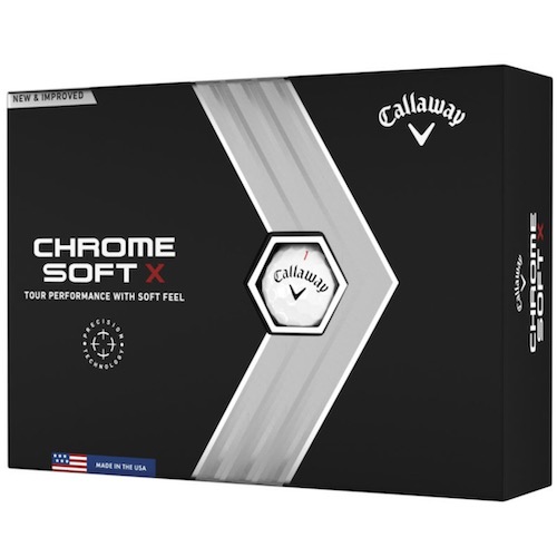 Callaway ball Chrome Soft X