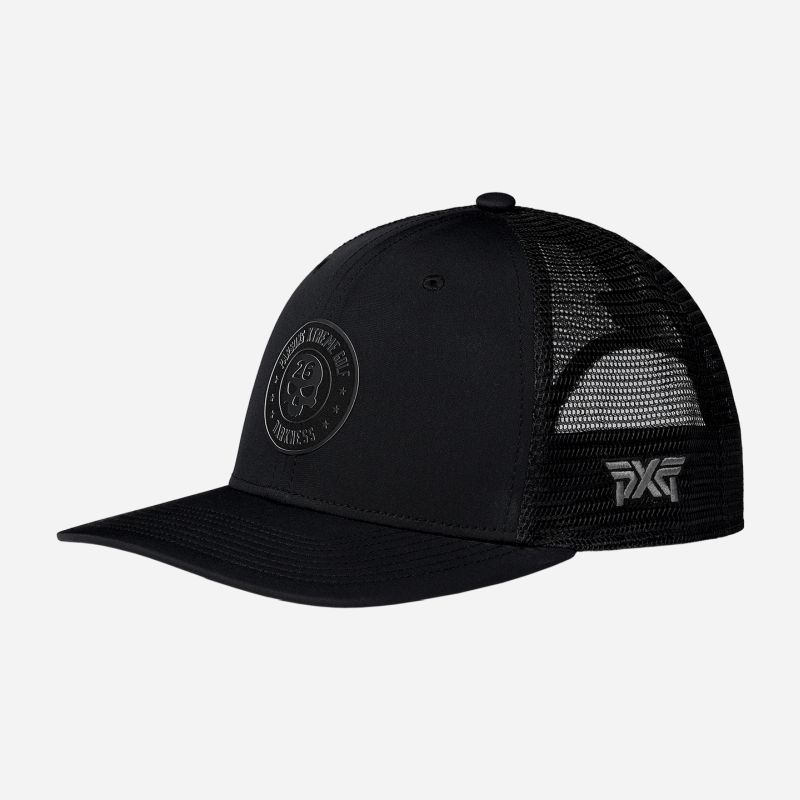 PXG Darkness 6 Panel Trucker Patch Snapback