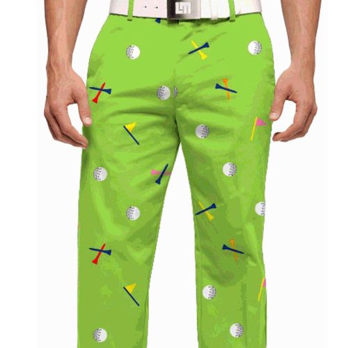 Loudmouth pánské kalhoty dlouhé "Fore!"