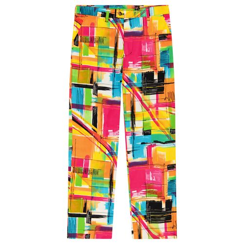 2024 Loudmouth pánské kalhoty dlouhé "Strokes" StretchTech