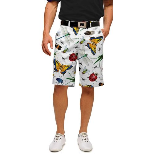 Loudmouth pánské šortky StretchTech "Big Bugs"