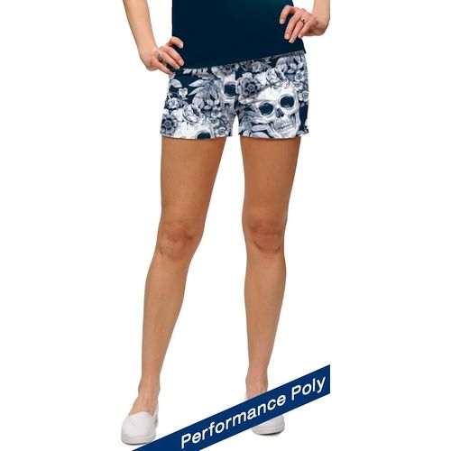 Loudmouth dámské minišortky StretchTech "Skull Garden"