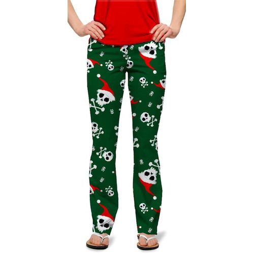 Loudmouth dámské kalhoty "Jingle Bones"