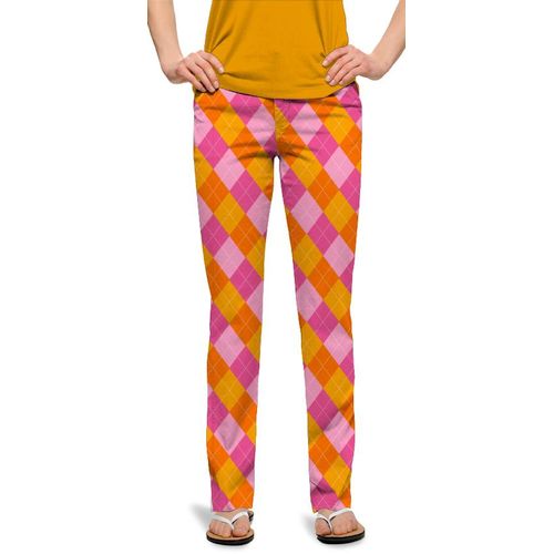 Loudmouth dámské kalhoty "Raspberry SureBet"